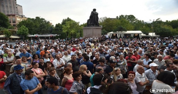 Протестующие в Ереване не исключают, что 9 июля «перейдут к действиям»