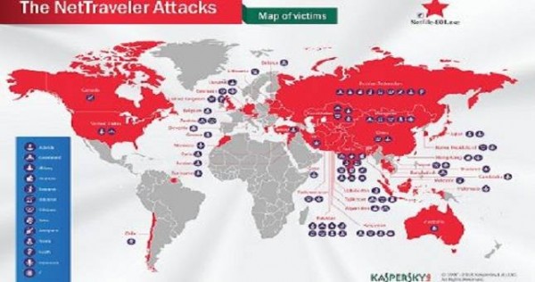 Лаборатория Касперского раскрыла шпионскую сеть в 40 странах