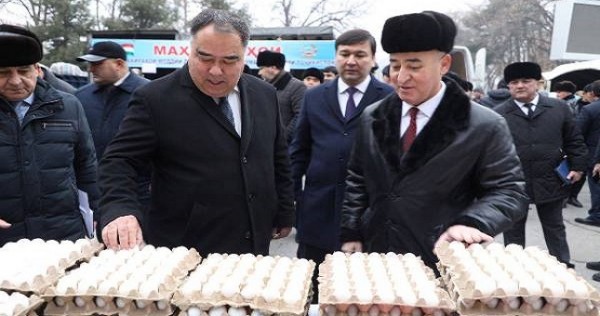 По случаю Нового года в Согде организована ярмарка по реализации сельхозпродукции